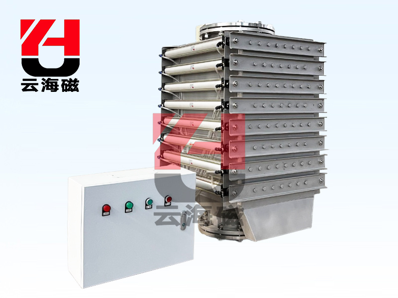 CBM系列自清式管道磁棒除鐵器